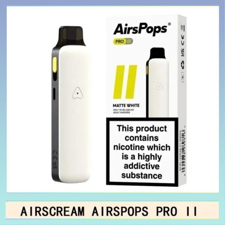 Airscream Airspops Pro II Airscream Airspops Pro II 氣泡2代可調瓦電子煙主機空倉煙彈官網